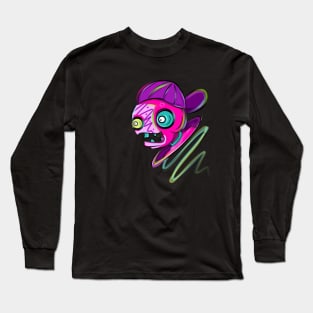 Cute Zombie Long Sleeve T-Shirt